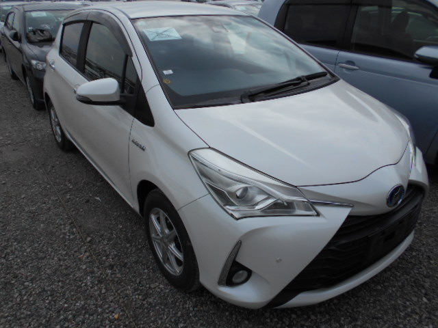 TOYOTA VITZ HYBRID 2019YEAR MODEL:DAA-NHP130 1500CC NHP130-4008620